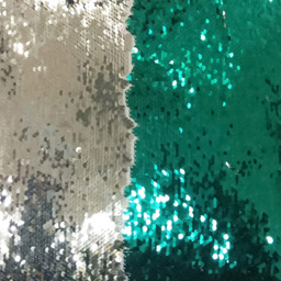 Velosso Mermaid Green and Silver Filled Cushion 56 x 56cm 2 Pack - Multi - Wilko - thumbnail 3