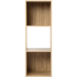 Jane 3 Shelf Oak Cube Storage Unit - Brown - Home Garden Direct - Wilko - thumbnail 3