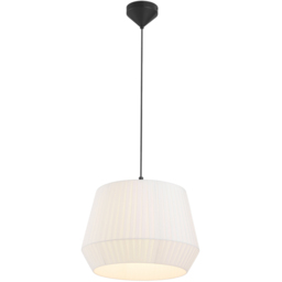 Nordlux Dicte 40 White Pendant Light - Size: 33.7 x 40 x 33.7cm - Wilko - thumbnail 4