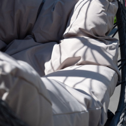 Artemis Home Lynton Light Grey Garden Hanging Egg Chair - Size: 190 x 103 x 80cm - Wilko - thumbnail 3