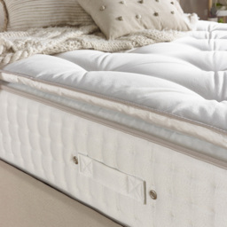 Aspire King Size Natural Pillow Top Micro Spring Pocket Mattress - White - Wilko - thumbnail 3