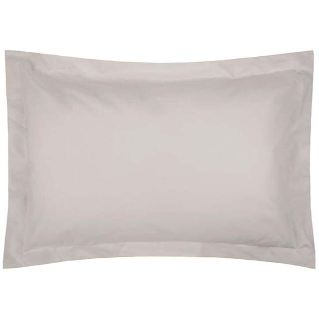 Serene Oxford Ivory Pillowcase - Size: 27 x 20cm - Cream - Wilko - image 1