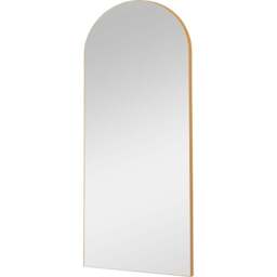 Yearn Gold Arched Full Length Wall Mirror 180 x 100cm - Wilko - thumbnail 1