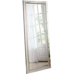 Yearn Timeless Warm Silver Full Length Bevelled Wall Mirror 167 x 75cm - Wilko - thumbnail 1