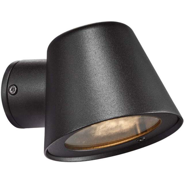 Nordlux Aleria Black Wall Light - Size: 11.3 x 11.5 x 11.3cm - Wilko - image 1