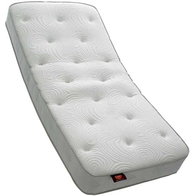 Sareer Matrah Small Double Latex Open Coil Mattress - White - Wilko - image 1
