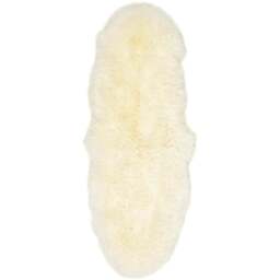 Origins Genuine Sheepskin Natural Rug 70 x 175cm - Size: 75 x 175cm - Cream - Origins Rugs - Wilko - thumbnail 1
