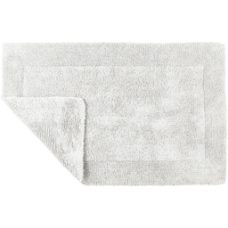Allure Bath Fashions Elegance White Reversible Bath Mat 53 x 85cm - Wilko - thumbnail 4