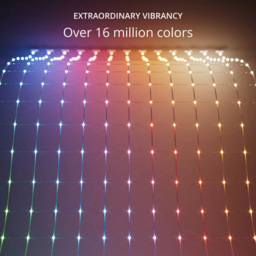 Twinkly 260 RGB Pearl Shaped LED Smart Net light 1.9 x 1.2m - Size: 11.5 x 20 x 18cm - White - Wilko - thumbnail 6