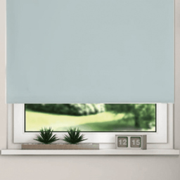 New EdgeBlinds Thermal Blackout Roller Blinds Duck Egg 170cm - Size: W 170cm x D 165cm - Blue - New Edge Blinds - Wilko - thumbnail 4