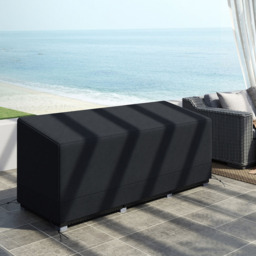 Outsunny Black Rectangular Patio Furniture Cover 190 x 72 x 76cm - Size: 76 x 72 x 190.5cm - Wilko - thumbnail 5