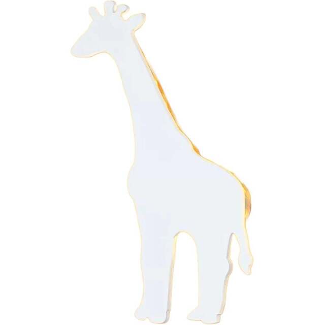 Marco Paul Warm White LED Giraffe Wall Mounted Kids Night Light 45cm - Size: 20 x 20 x 10cm - Multicoloured - Wilko - image 1