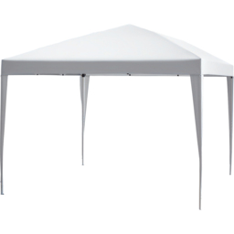 Outsunny 3 x 3m White Marquee Pop Up Gazebo - Wilko - thumbnail 3