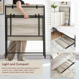 VIDA DESIGNS Brooklyn Grey Foldable Computer Desk - Wilko - thumbnail 6