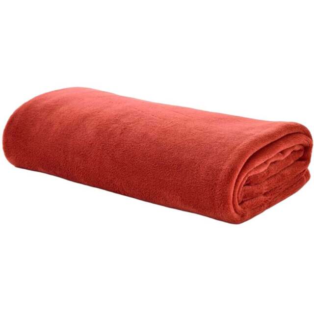 Deyongs Crimson Snuggle Touch Throw 140 x 180cm - Red - Wilko - image 1