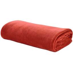 Deyongs Crimson Snuggle Touch Throw 140 x 180cm - Red - Wilko - thumbnail 1