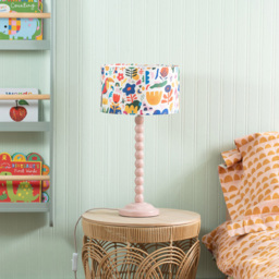 ValueLights Congo Small Drum Shade - Size: 15 x 25 x 25cm - Multi - Wilko - thumbnail 7