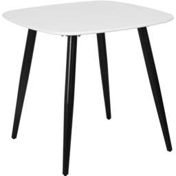 Core Products Aspen 2 Seater Square Dining Set White and Blue - Multi - Wilko - thumbnail 3