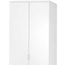 Julian Bowen Manhattan 2 Door White Wardrobe - Wilko - thumbnail 4