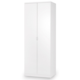 Julian Bowen Manhattan 2 Door White Wardrobe - Wilko - thumbnail 3