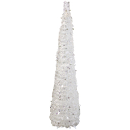 Pop Up Tinsel Tree - Size: 4.9ft - Multi - Wilko - thumbnail 6