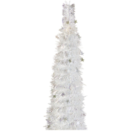 Pop Up Tinsel Tree - Size: 4.9ft - Multi - Wilko - thumbnail 7