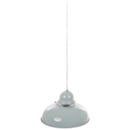 Premier Housewares Chrome Finish Ceramic Base Table Lamp - Size: 30 x 30 x 115cm - Blue - Wilko - thumbnail 3