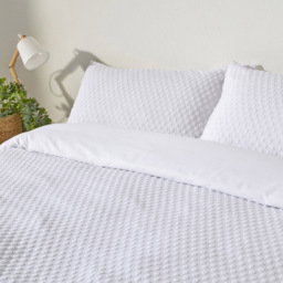 Yard Polka Dot Single White Duvet Set - Yard Living - Wilko - thumbnail 3
