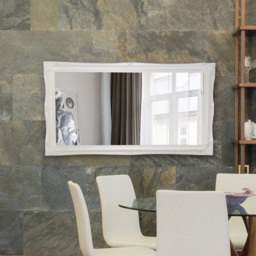 MirrorOutlet Hamilton White Shabby Chic Wall Mirror 137 x 76cm - Wilko - thumbnail 3