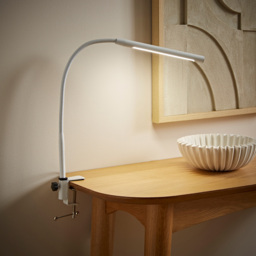ValueLights Daylight White Clamp LED Desk Lamp - Size: 50 x 30 x 15cm - Wilko - thumbnail 7