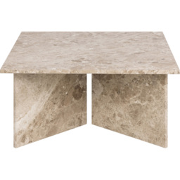 Florence Vega Brown Marble Coffee Table - Furniture To Go - Wilko - thumbnail 4