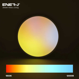 ENER-J 45W Animated Sky and Sunset Scenes RGBIC LED Round Ceiling Light 390mm - Size: 8.1 x 39 x 39cm - n/a - ENERJ - Wilko - thumbnail 5