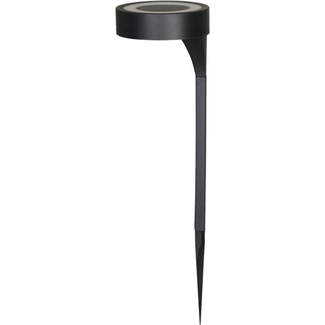 Luxform Orange LED Solar Up and Down Light 2 Pack - Size: 11 x 11 x 40cm - Black - Wilko - image 1