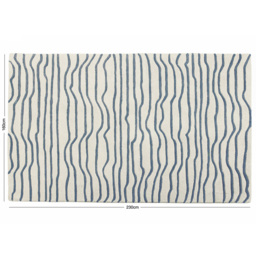 Esselle Home Aura Dune Natural and Blue Rug 160 x 230cm - Wilko - thumbnail 7