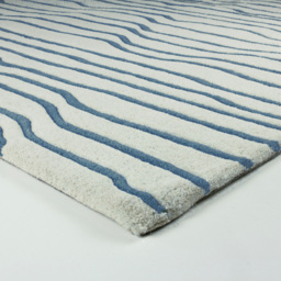 Esselle Home Aura Dune Natural and Blue Rug 160 x 230cm - Wilko - thumbnail 4