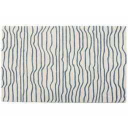 Esselle Home Aura Dune Natural and Blue Rug 160 x 230cm - Wilko - thumbnail 1