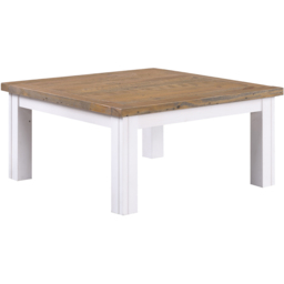 Baumhaus Splash of White Low Square Coffee Table - Wilko - thumbnail 3