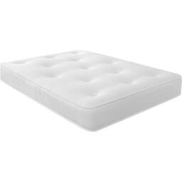 Starlight Beds Small Double Warmer Extreme Tufted Hybrid Foam and Spring Mattress - White - Wilko