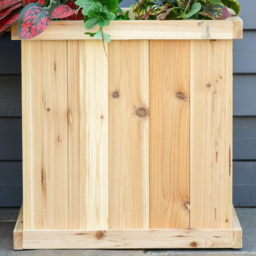 Outsunny Natural Garden Raised Bed Duo Planter - Size: 2 Seater - Brown - Wilko - thumbnail 4