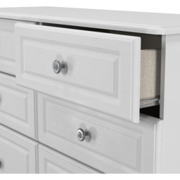 Crowndale Pembroke 6 Drawer Grey Ash Wide Chest of Drawers Ready Assembled - Wilko - thumbnail 7