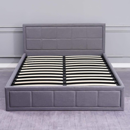 Portland Kosy Koala Double Grey Wooden Ottoman Bed - Size: Small Double - Wilko - thumbnail 3