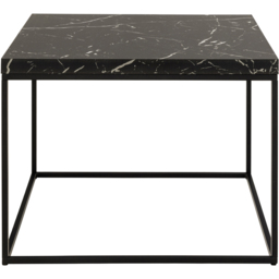 Florence Barossa Black Marble Marquina Square Coffee Table - Furniture To Go - Wilko - thumbnail 4