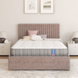 Aspire Single Dynamic Airflow Pocket Sprung Mattress with Natural Fillings - White - Wilko - thumbnail 3