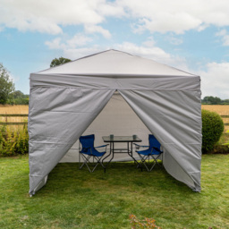 Jack Stonehouse 3 x 3m Light Grey Portable Pop Up Gazebo - Wilko - thumbnail 5