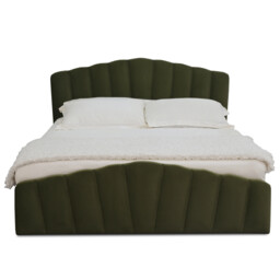 Lottie Ottoman Bed - Green/Double - Wilko - thumbnail 4