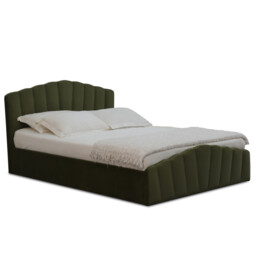Lottie Ottoman Bed - Green/Double - Wilko - thumbnail 5