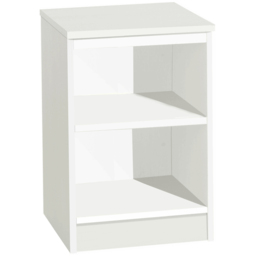 R White Cabinets 2 Shelf White Desk Height Bookcase - Size: 72.8 x 47.9 x 54cm - Wilko - thumbnail 3