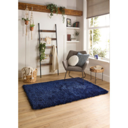 Origins Chicago Indigo Rug 90 x 150cm - Blue - Origins Rugs - Wilko - thumbnail 3