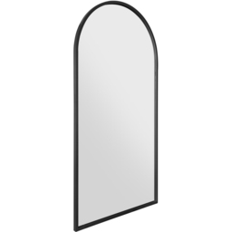 MirrorOutlet The Arcus Black Framed Arched Garden Wall Mirror 160 x 80cm - Size: 160 x 80 x 3cm - Wilko - thumbnail 4