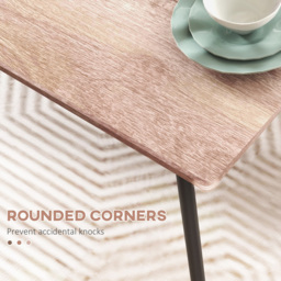 Portland 4 Seater Dining Set Brown - Wilko - thumbnail 7